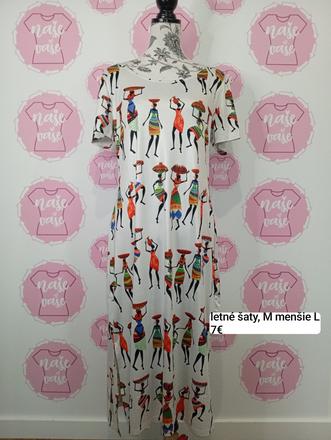 Letné šaty m menšie l, m