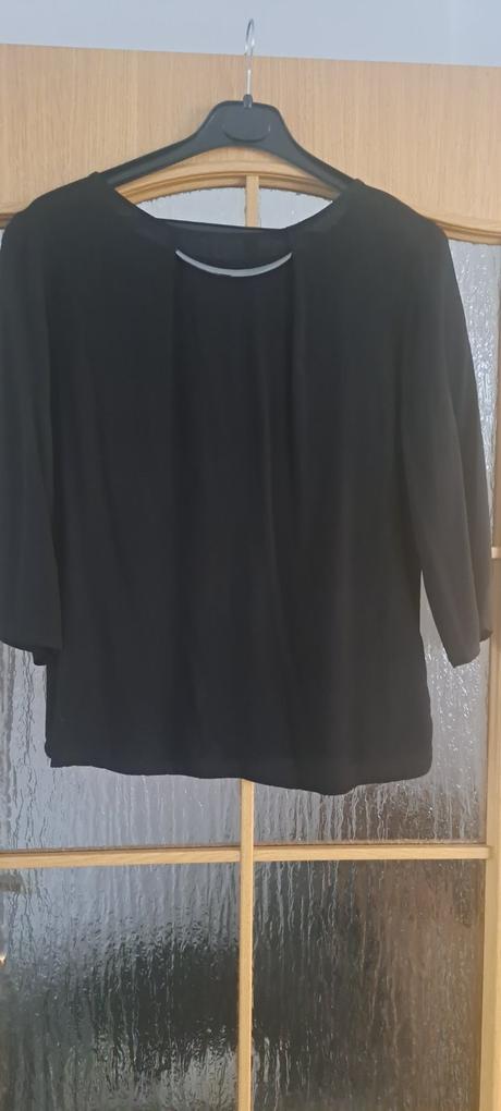 Čierna blúzka, orsay,l