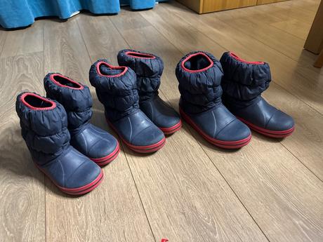 Zimné čižmy/snehule crocs, crocs,30