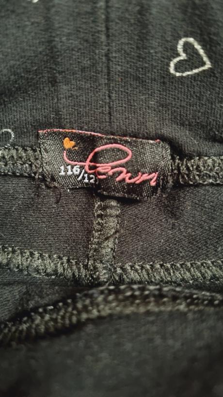 B3244 legíny/nohavice srdiečkové, 116