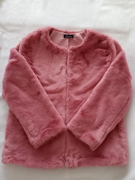 Ružový kabátik č. 38/40, 38