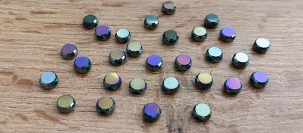 Korálka - 8 mm - dúhová, 