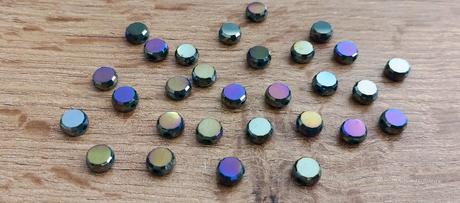 Korálka - 8 mm - dúhová, 