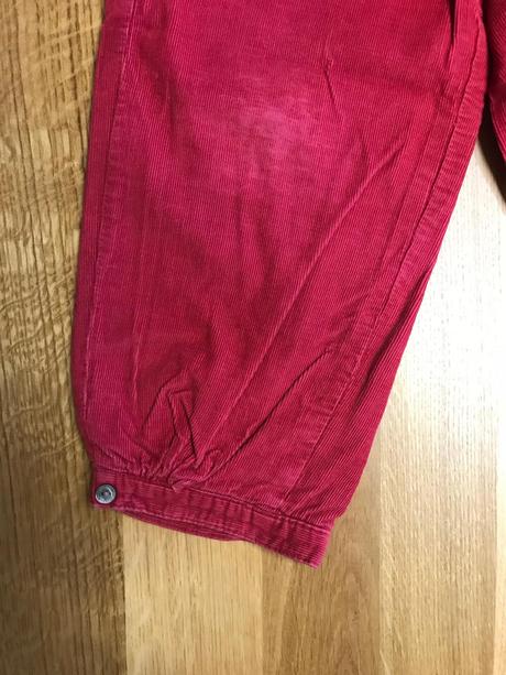 Jacadi - menchestrové nohavice červené 36 mesiacov, jacadi,98