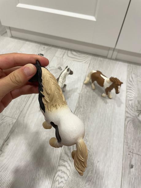 Schleich ťažné kone, 