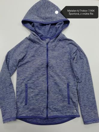 Športová mikina, matalan,122
