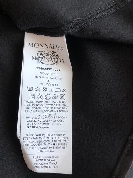 Šaty monnalisa, monnalisa,110
