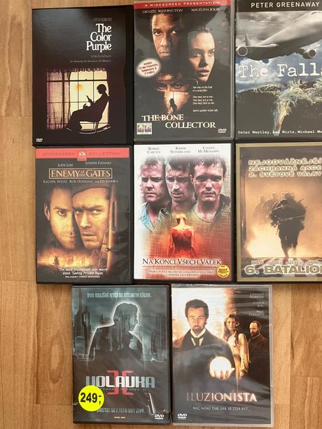 Predám väčšie množstvo kvalitných dvd titulov, 