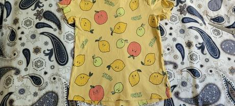 Tričko s motívom ovocia lindex, lindex,122