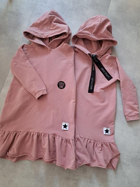 Teplákové šaty, little star,116