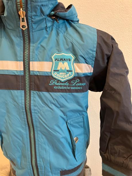 Chlapčenská prechodná vetrovka obojstranná, 98