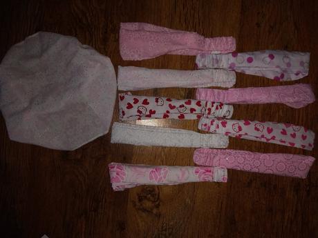 Skladana šatka na hlavu, 62 - 122