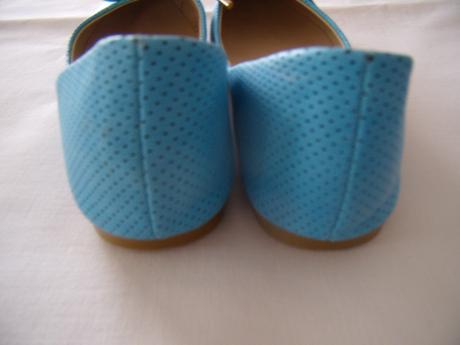 Tyrkysové balerinky v.37, 37