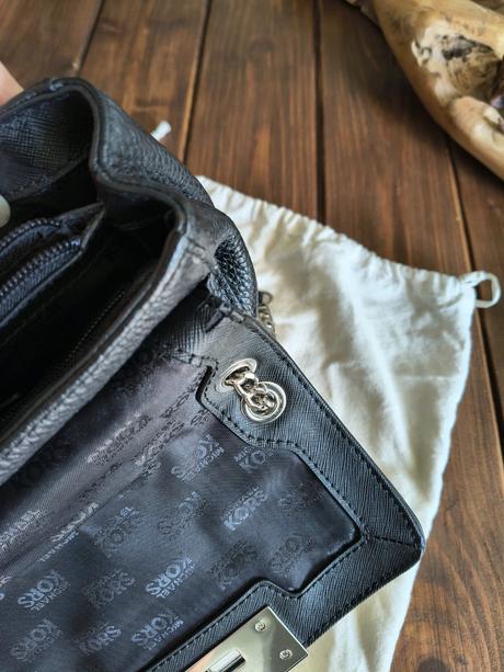 Michael kors kožená kabelka crossbody, michael kors