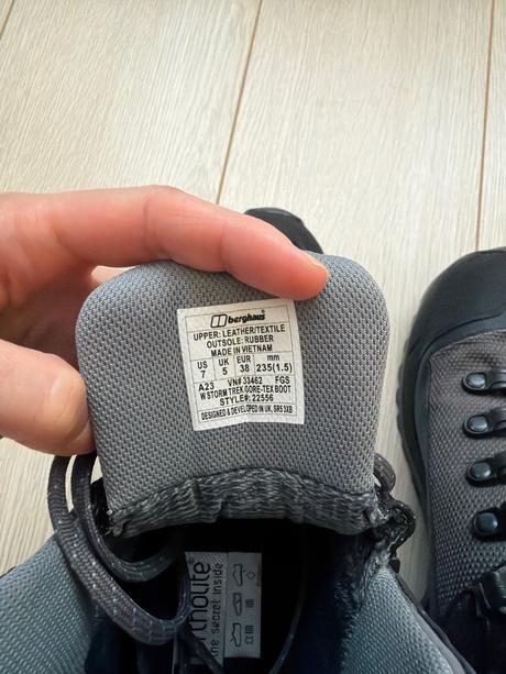 Predám dámsku turistickú obuv storm trek gore-tex, 38