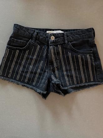 Riflové kraťasy bershka, bershka,34