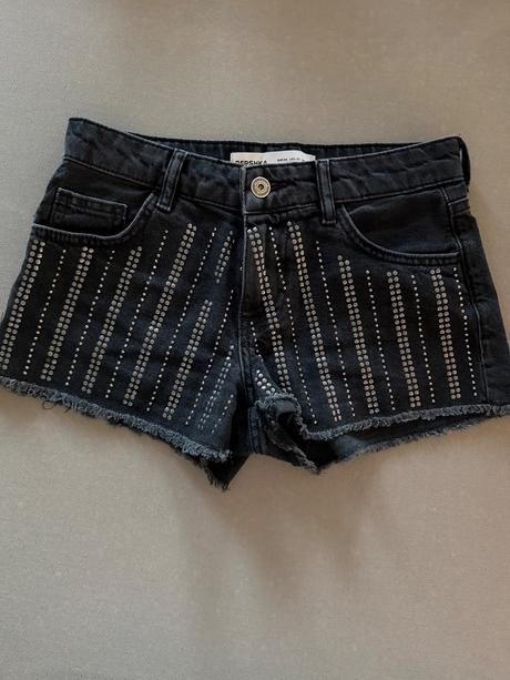 Riflové kraťasy bershka, bershka,34