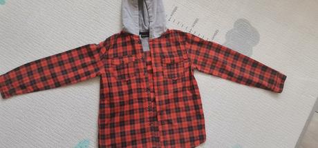 Raz oblečena mikino-košieľka, reserved,128