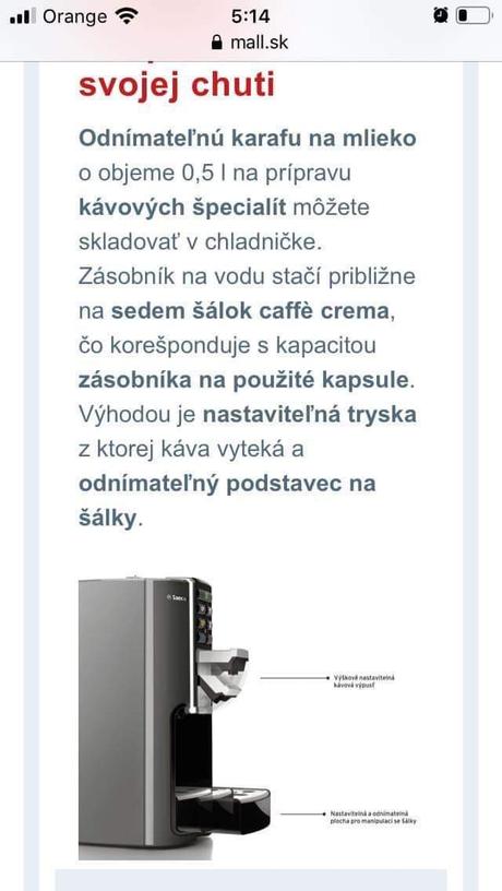 Tchibo cafissimo latte argento kávovar,