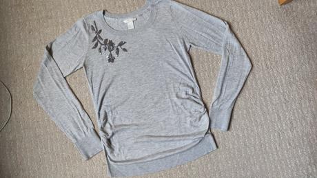 Dámsky top pulovrik, h&m,m