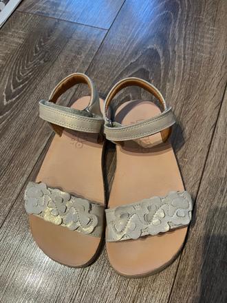 Froddo barefoot flexy flower sandále gold shine, froddo,31