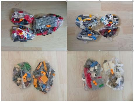 4 x originál lego city, 