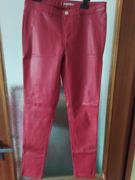 Koženkové nohavice, orsay,36