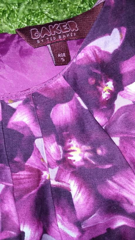 Kvetovane saty ted baker 5 rokov, 110