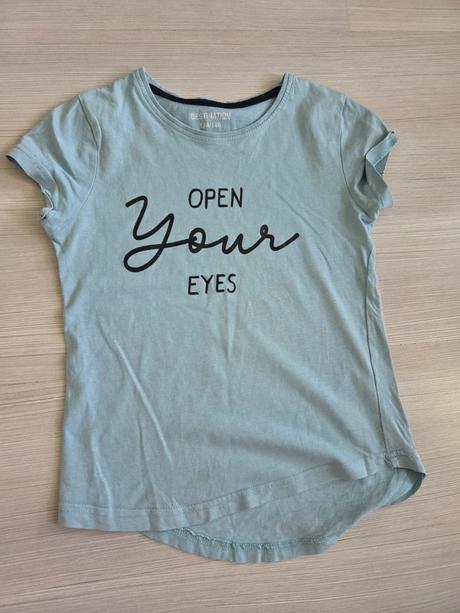 6 x tričko, h&m,134