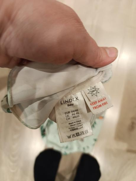 Plavkovy overal lindex uv 50 s čiapkou, lindex,86