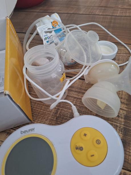 Elektricka odsavacka na mlieko beurer,
