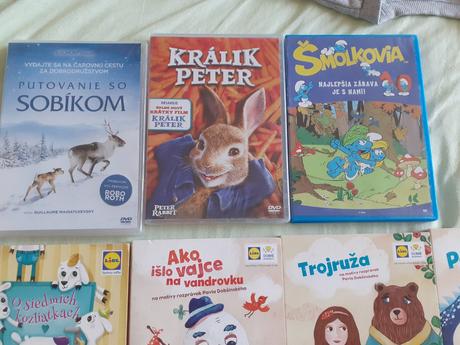 Rozprávky cd, dvd, 