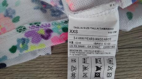 Tričká, benetton xxs, 3-4, benetton,104