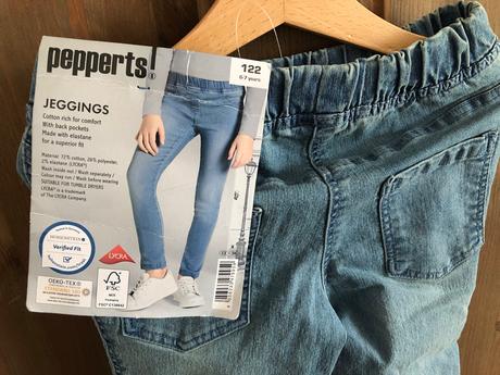Džegínsy / riflové legíny 122, pepperts,122 / 128