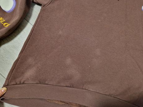 Široká mikina s nápismi, bershka,m