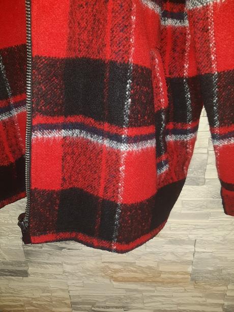 Pánsky karovaný kabát, new yorker,l