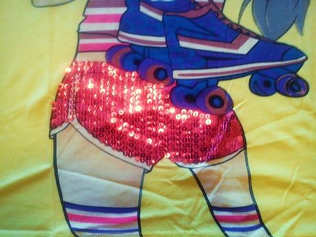 Zlte damske predlzene tricko vel.s/m, m / s