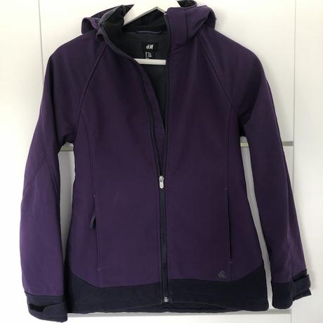 Bunda softshellová dievčenská h&m 164, 13-14 r., h&m,164