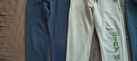 5ks teplákov-vel.116-128cm, 122–134