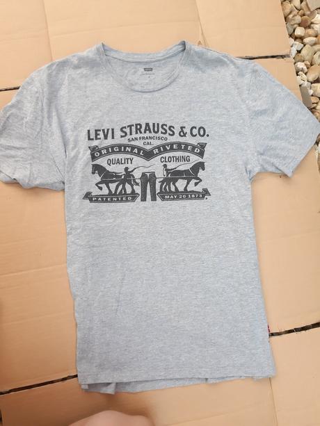 Levi pánske bavlnené tričko,, levis,m