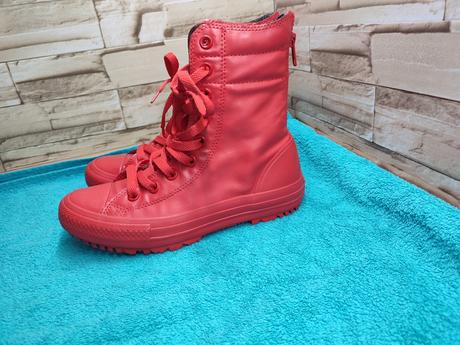 Converse 36 - dámske červené vysoké tenisky, converse,36