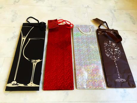 Darček.tašky na alkohol 17 ks,