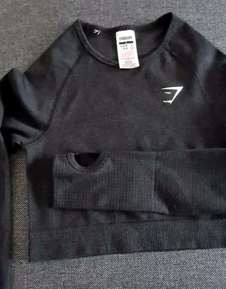 Crop top gymshark, s