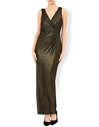 Luxusné spoločenské maxi šaty monsoon uk, next,38 / m