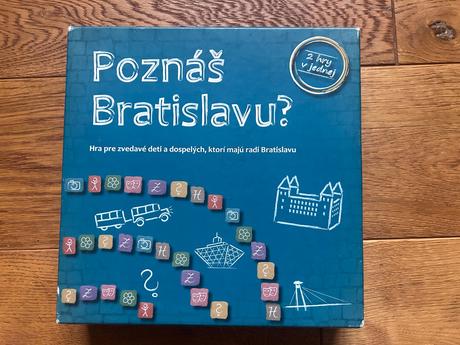 Poznáš bratislavu - stolová hra 2v1, 