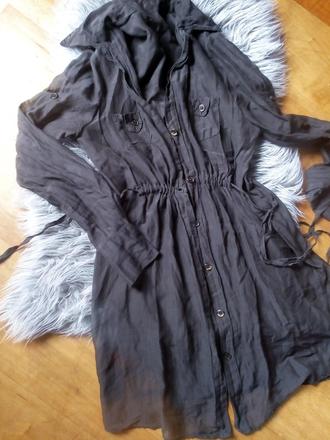 Predĺžená letná blúzka,