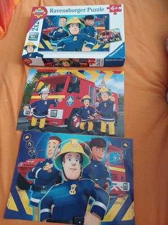 Puzzle požiarnik sam, 