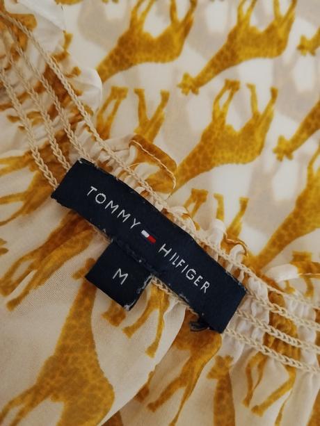 Tommy hilfiger blúzka so žirafami, tommy hilfiger,m