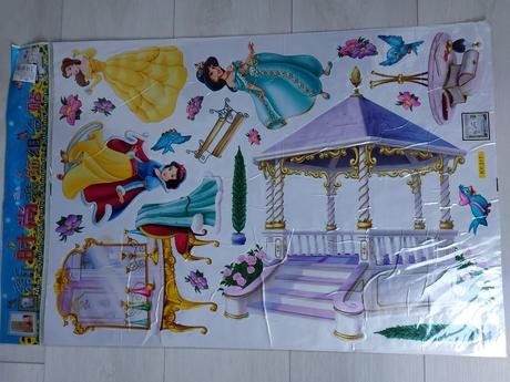 Nálepka na stenu pirát, strom,raketa,princess, 