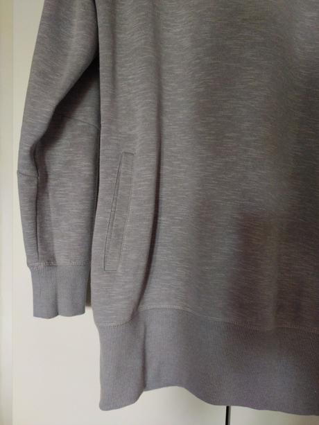 Sivé mikinové šaty/ dámska mikina, sam73,s